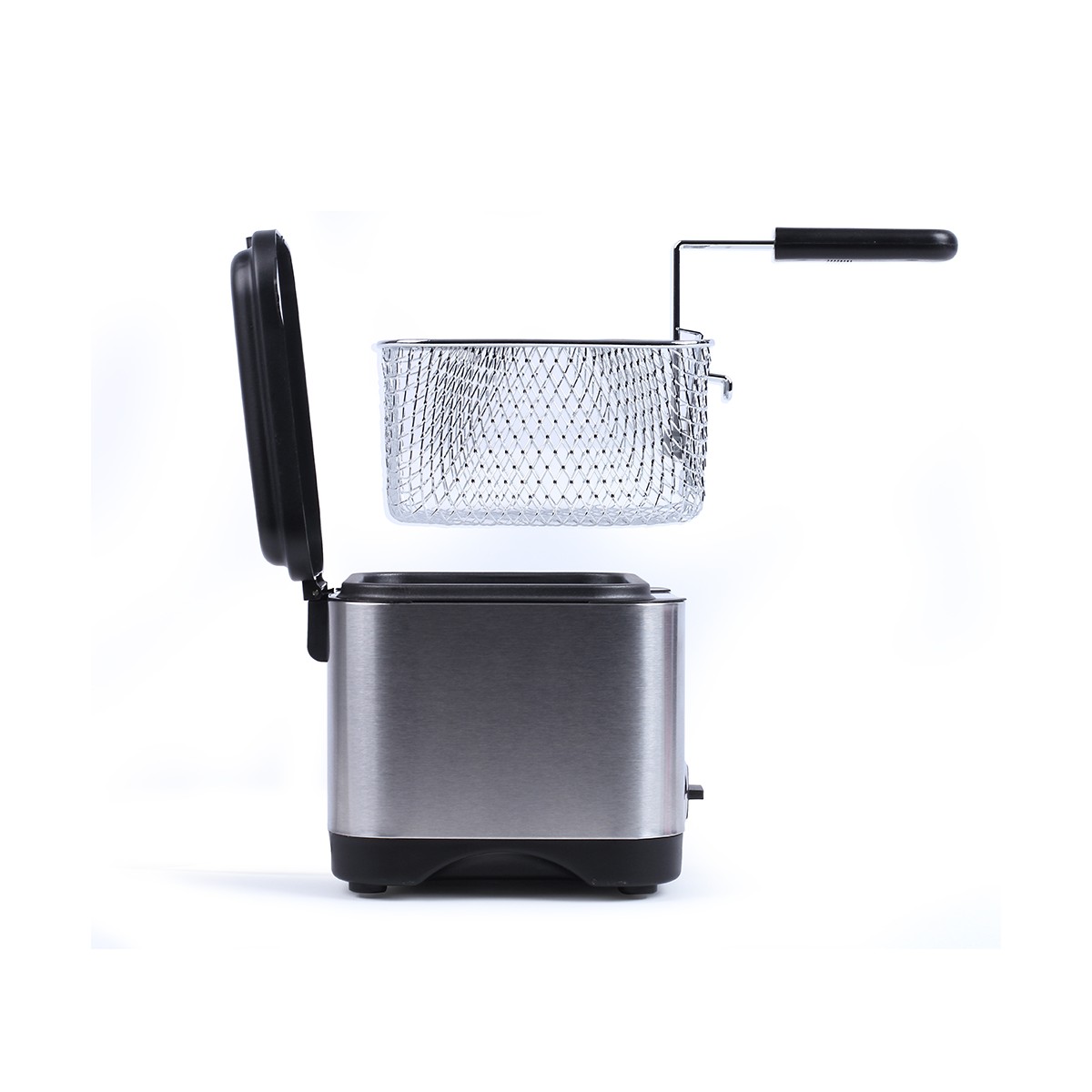 Friteuse 1,5 L gris, LIVOO