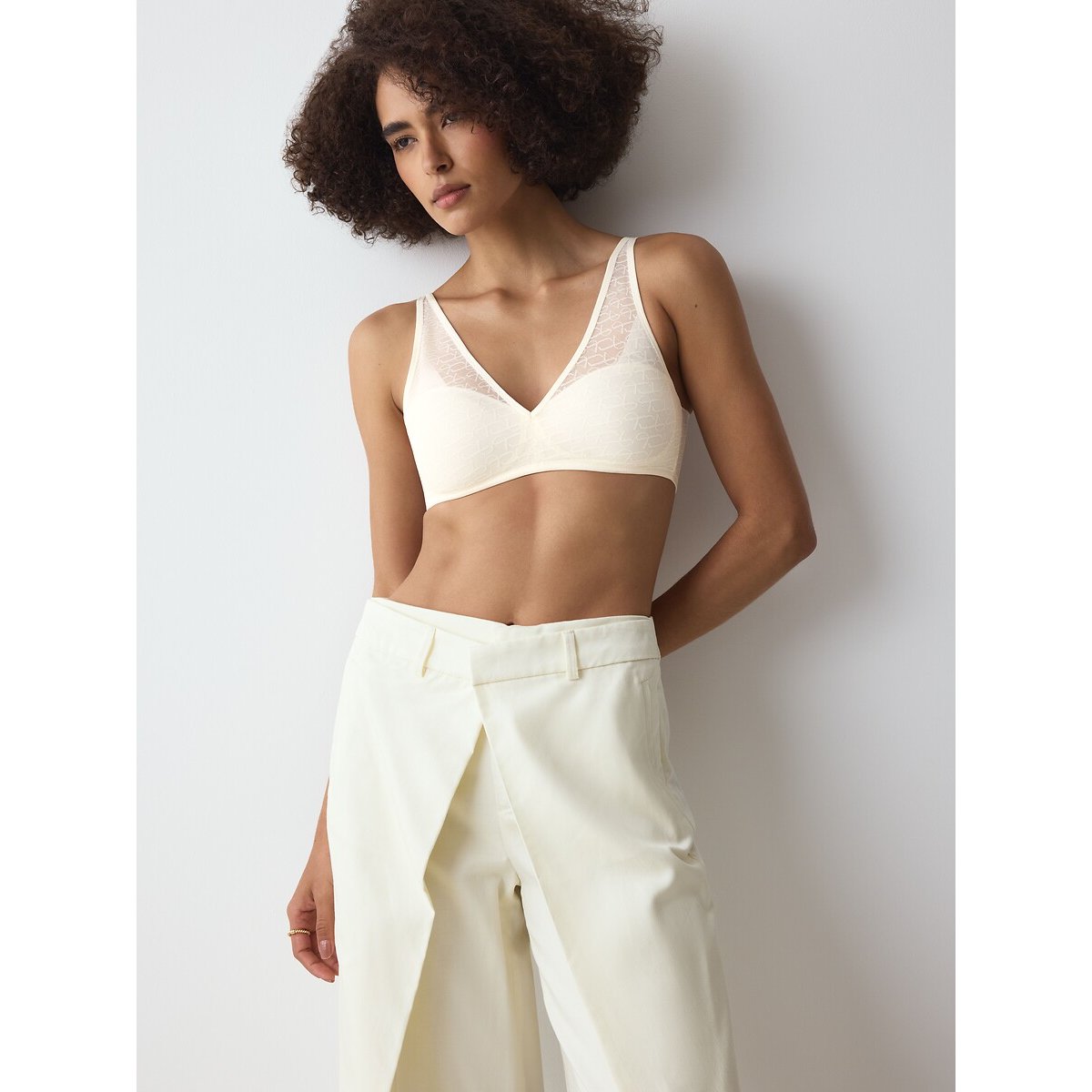 Soutien-gorge sans armatures Signature Sheer blanc cassé, TRIUMPH