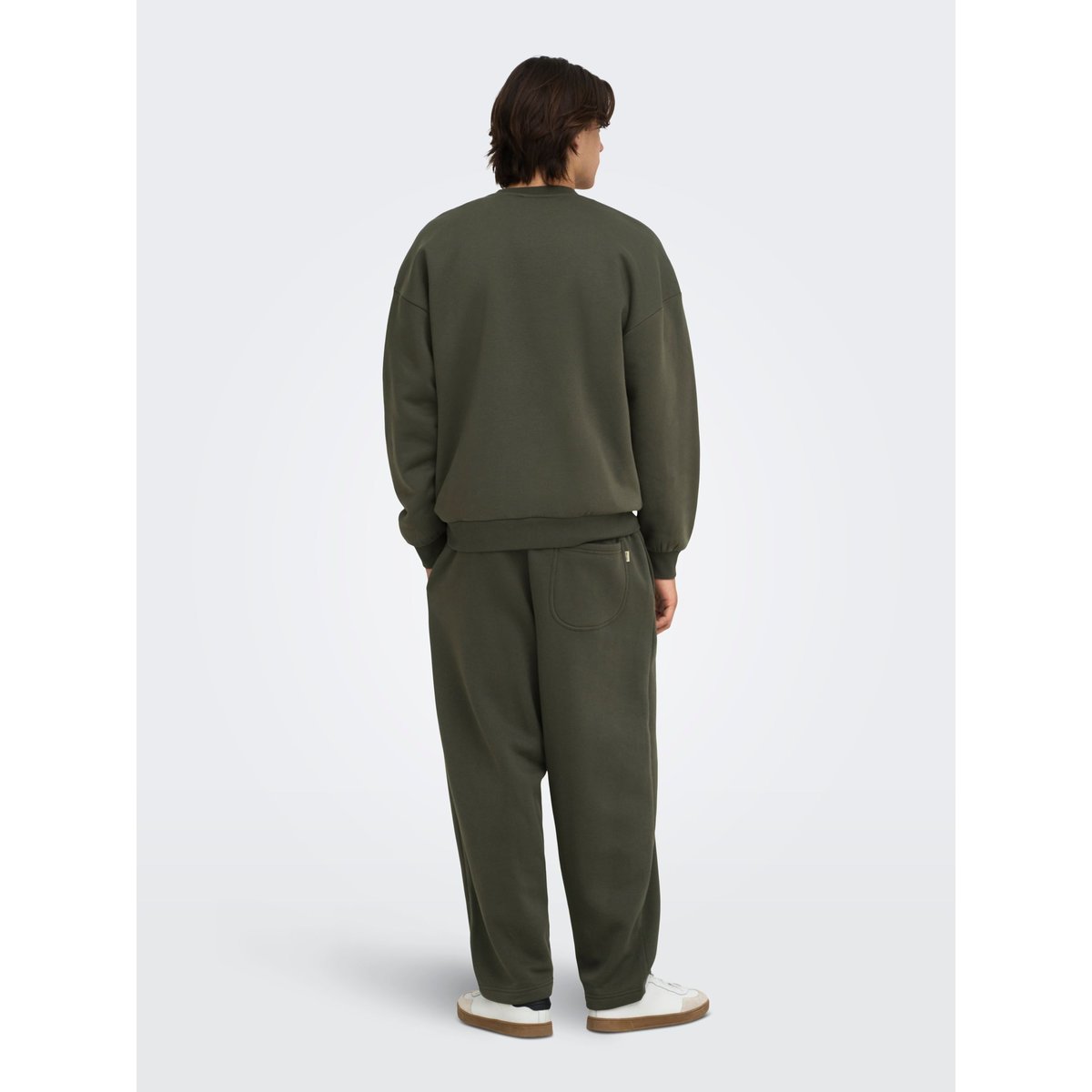 Sweat-Shirt grise - beluga, ONLY & SONS