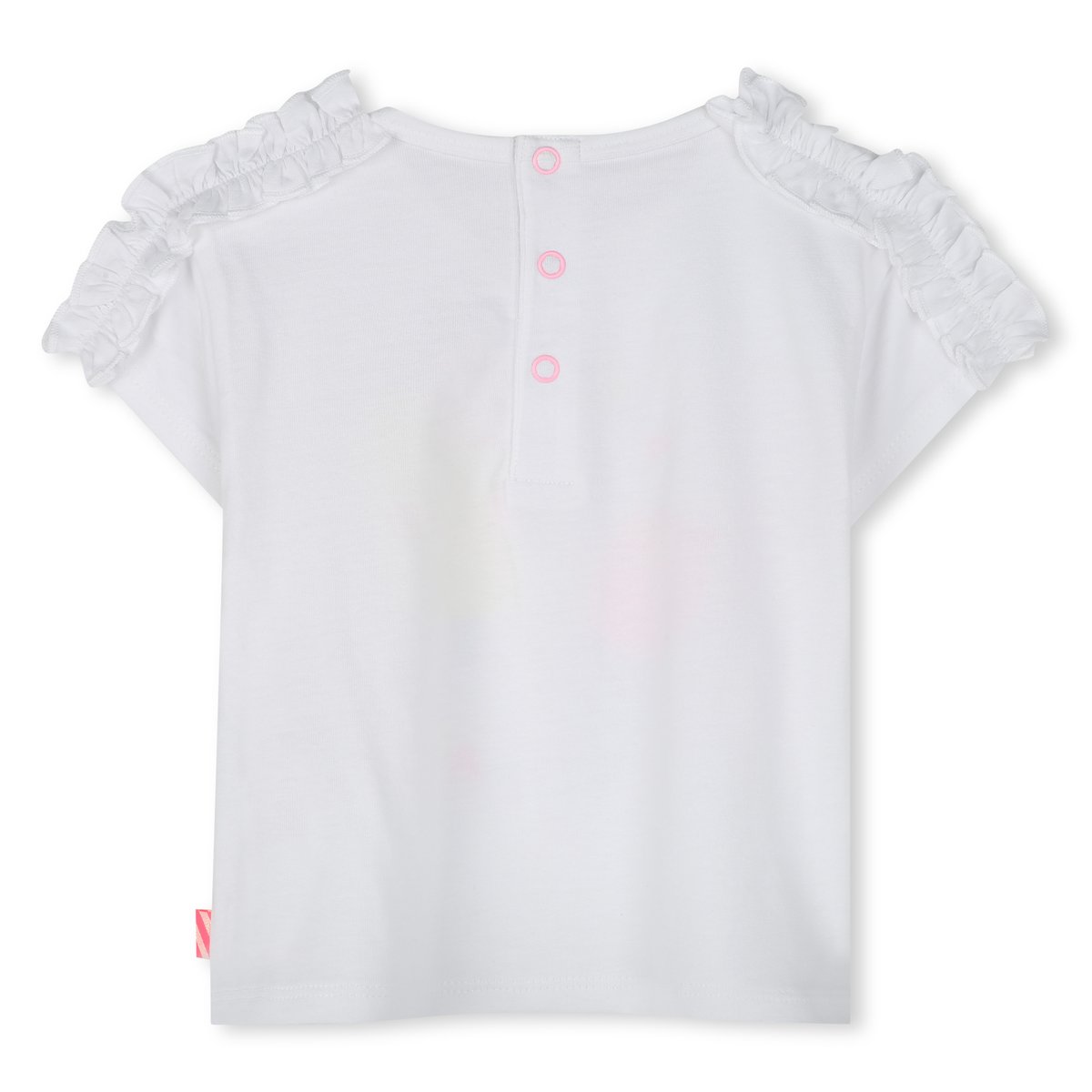 T-shirt coton manches courtes blanc, BILLIEBLUSH