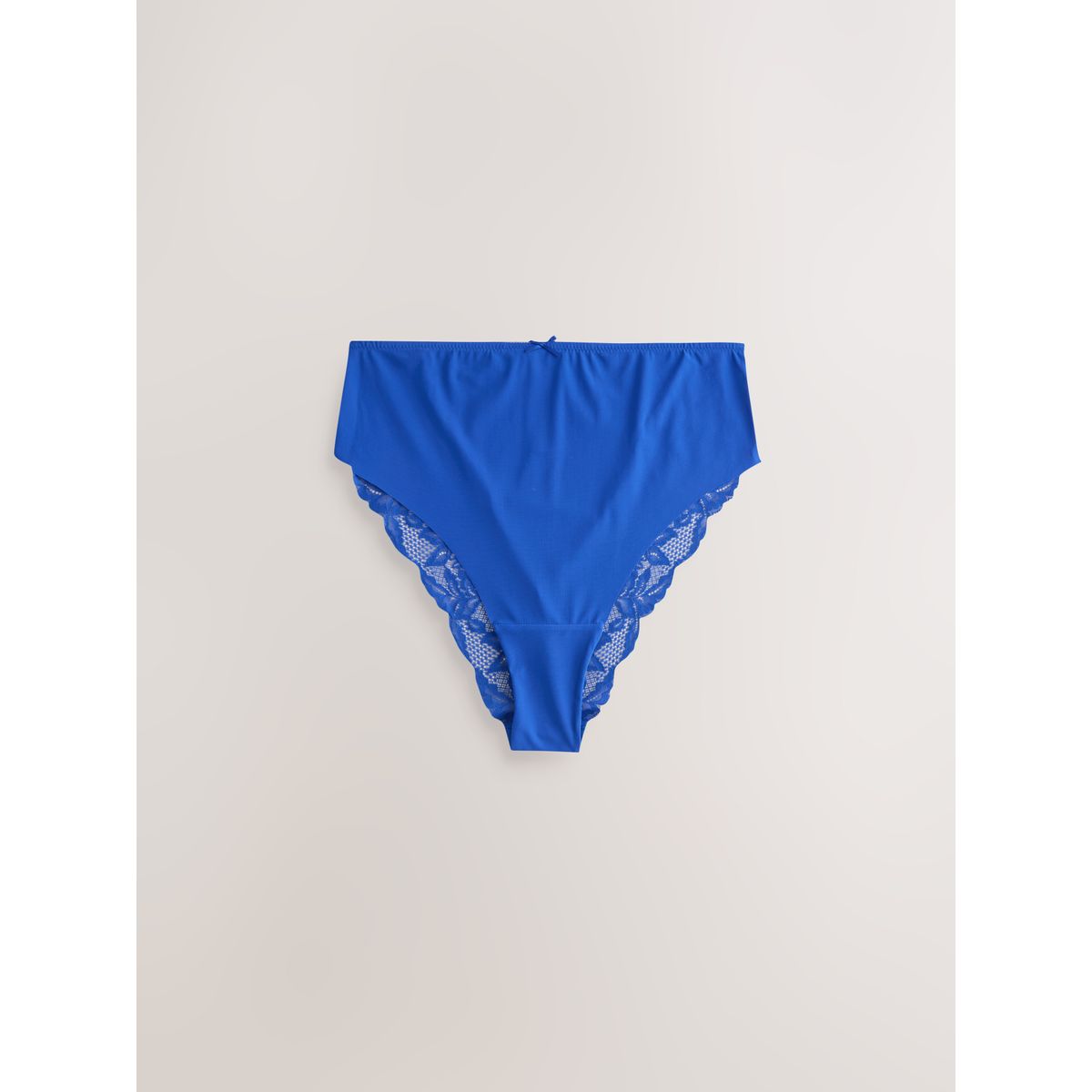 Culotte invisible avec dos dentelle, lot de 5 bleu motif fleurs, NEXT