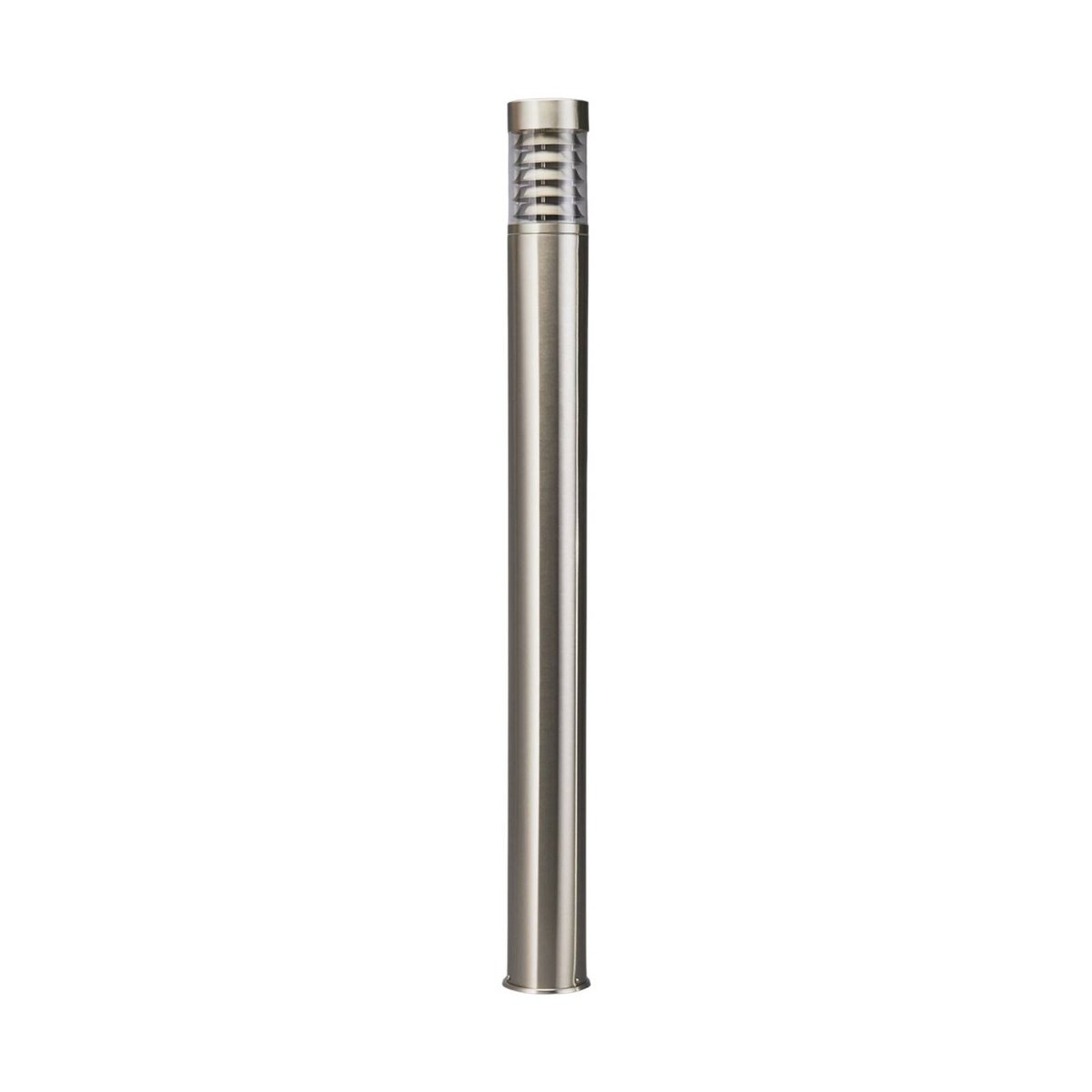 Luminaire extérieur en inox moderne, Enja acier inoxydable, transparent, LINDBY