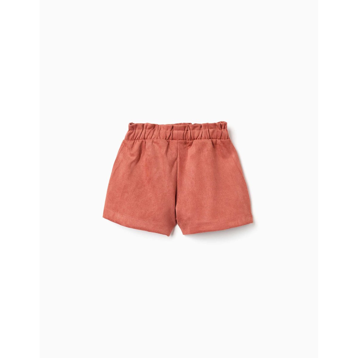 Short en maille interlock avec ceinture intégrée marrón, ZIPPY