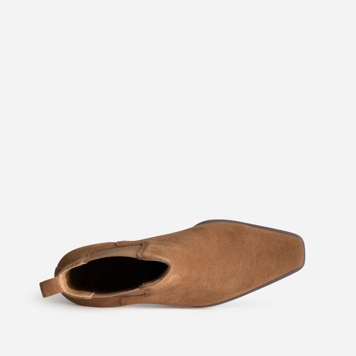 Boots À Talon en cuir NAYRA camel, ERAM