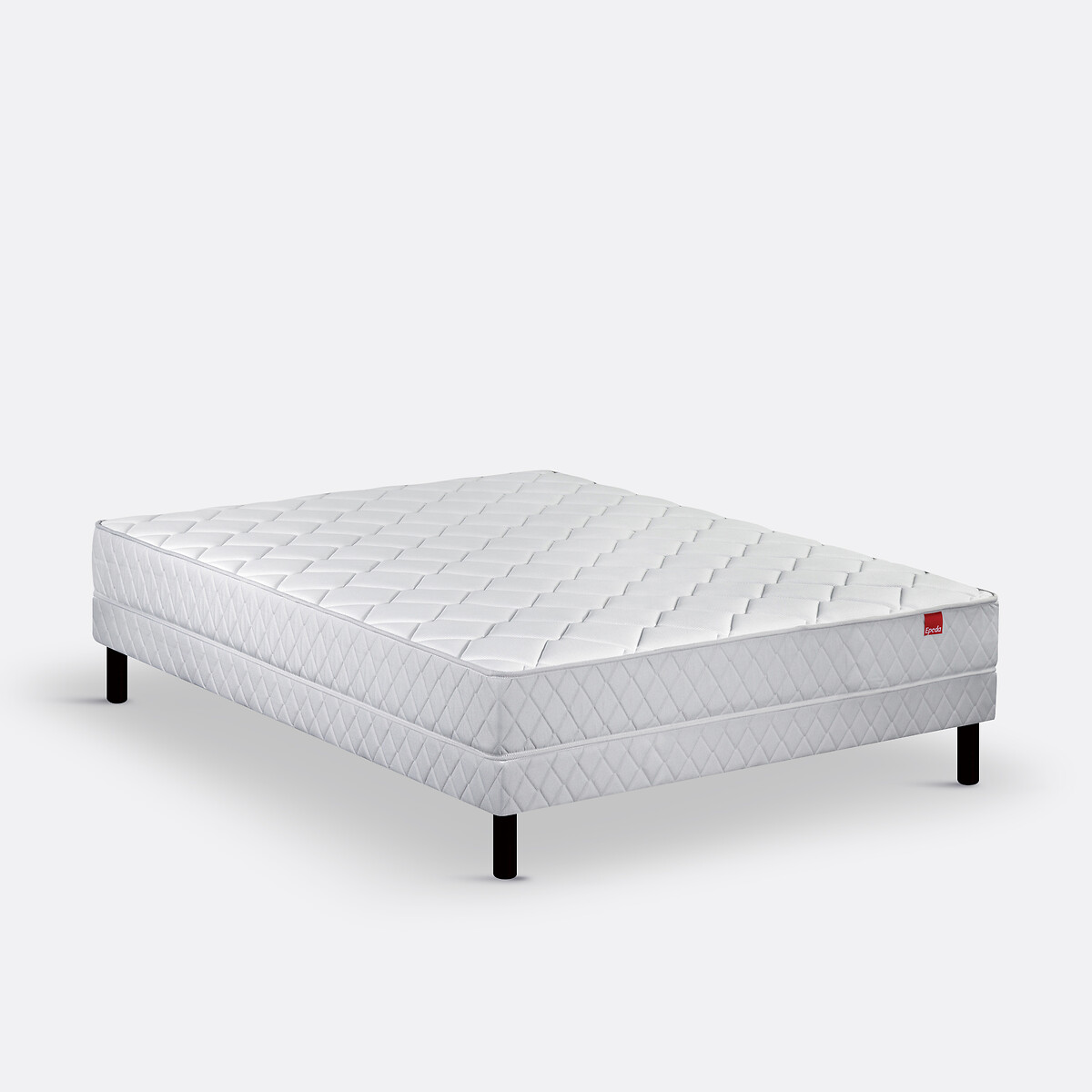 Matras met pocketveren Dormeur wit/parelgrijs, EPEDA