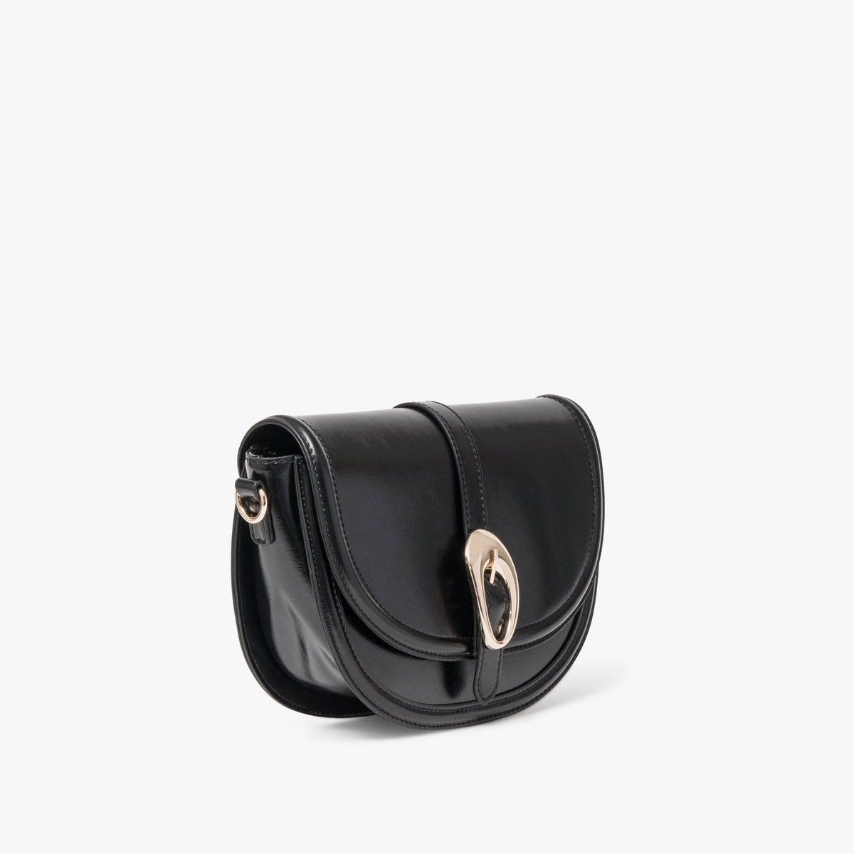 Sac À Main ESMEE besace boucle bijou noir, BOCAGE