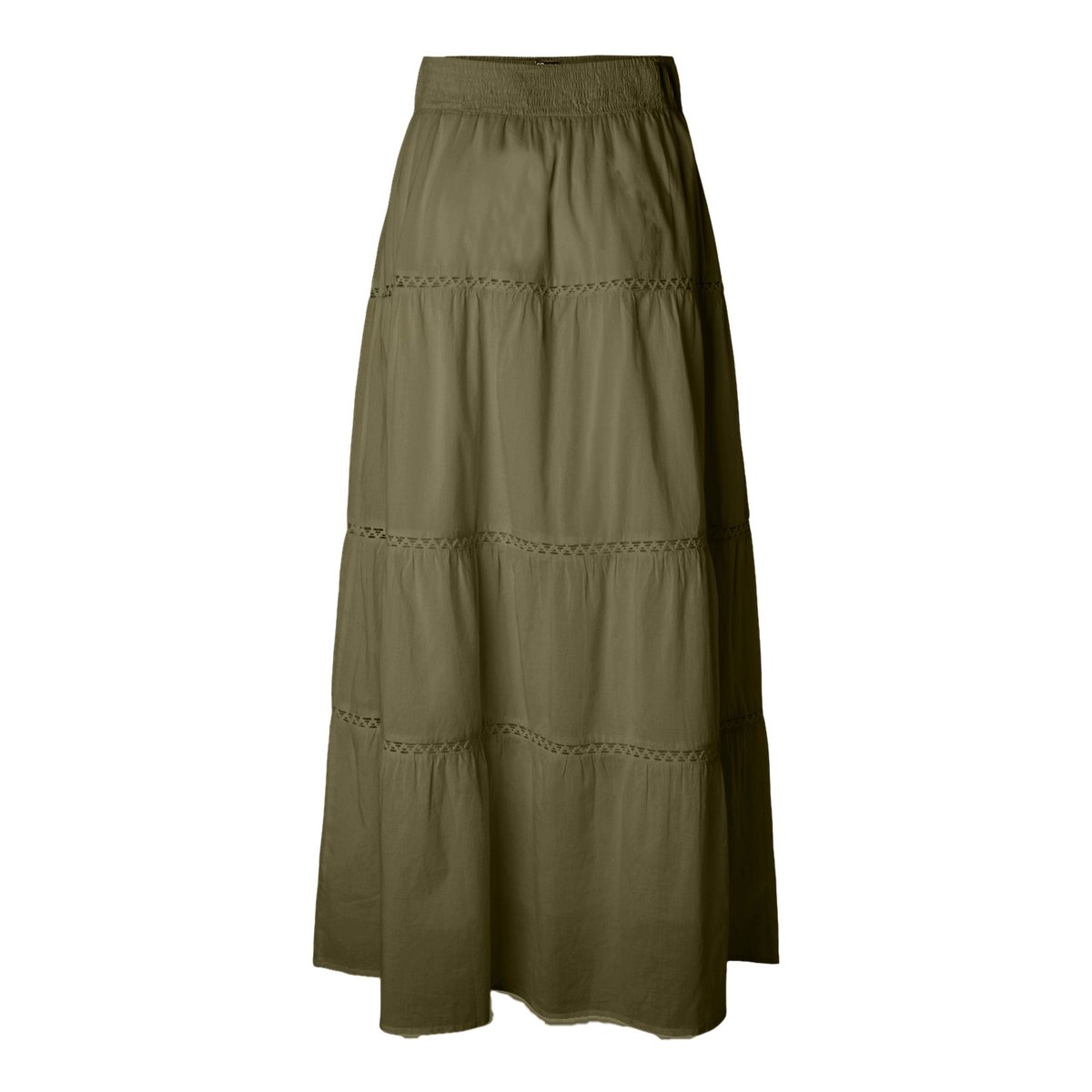 Jupe Longue burnt olive, PIECES