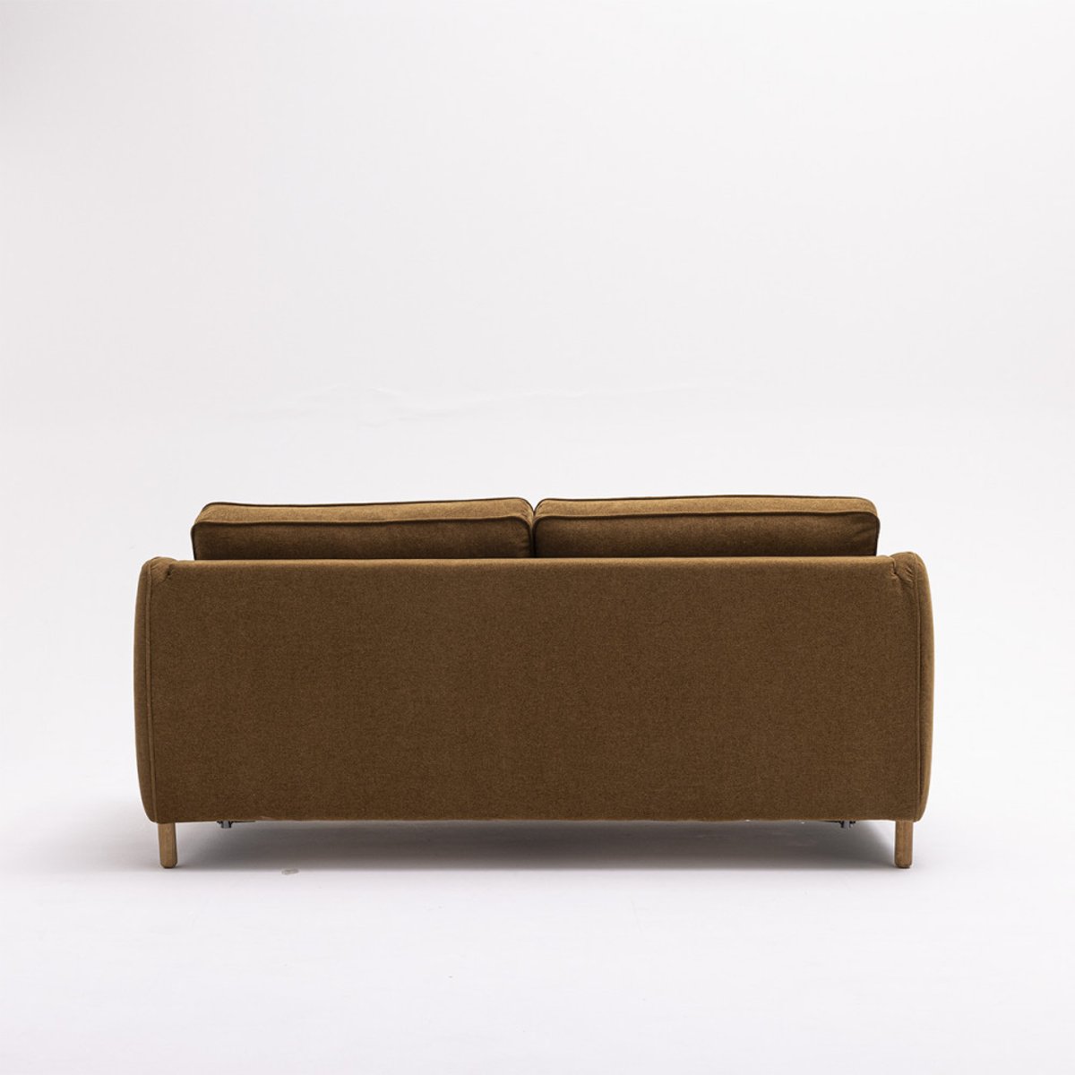 Canapé convertible express 2 places en tissu- VORNAY bronze, DRAWER