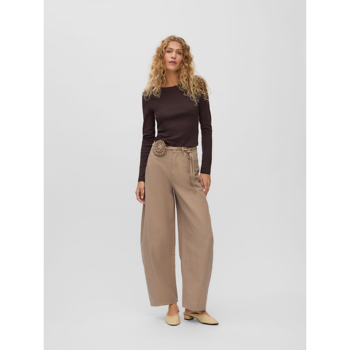 Top marron - chocolate torte 1, VERO MODA