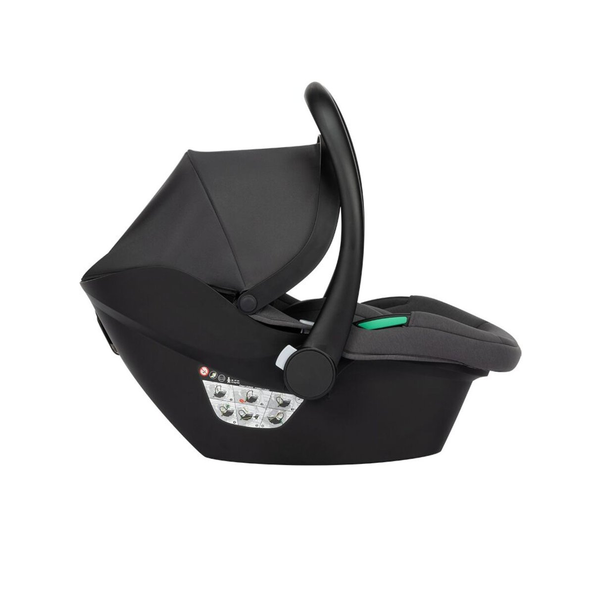 Pack Poussette Trio Luvia graphite minéral, BEBECONFORT