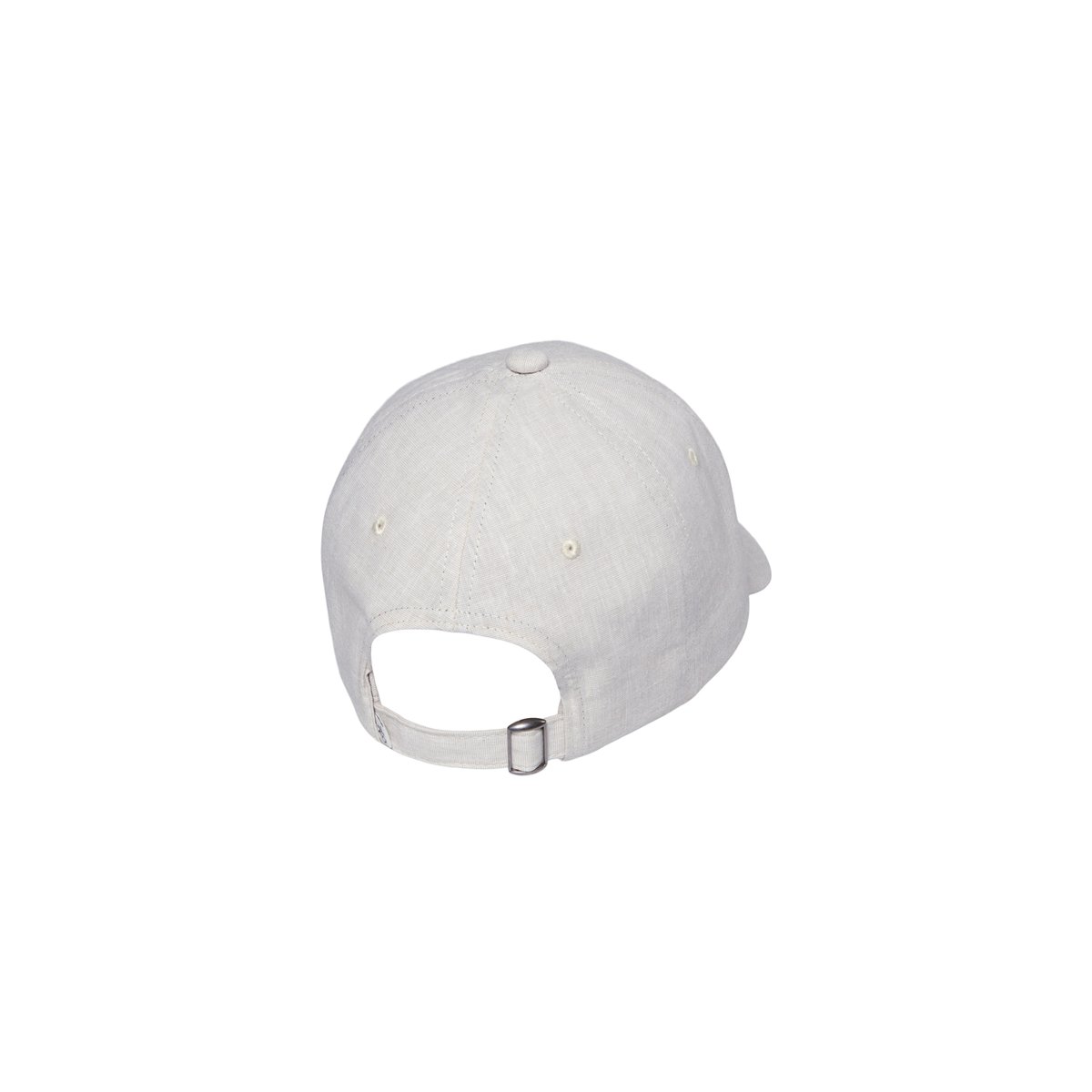 Cap en mélange de coton et de lin bio beige, MARC O'POLO