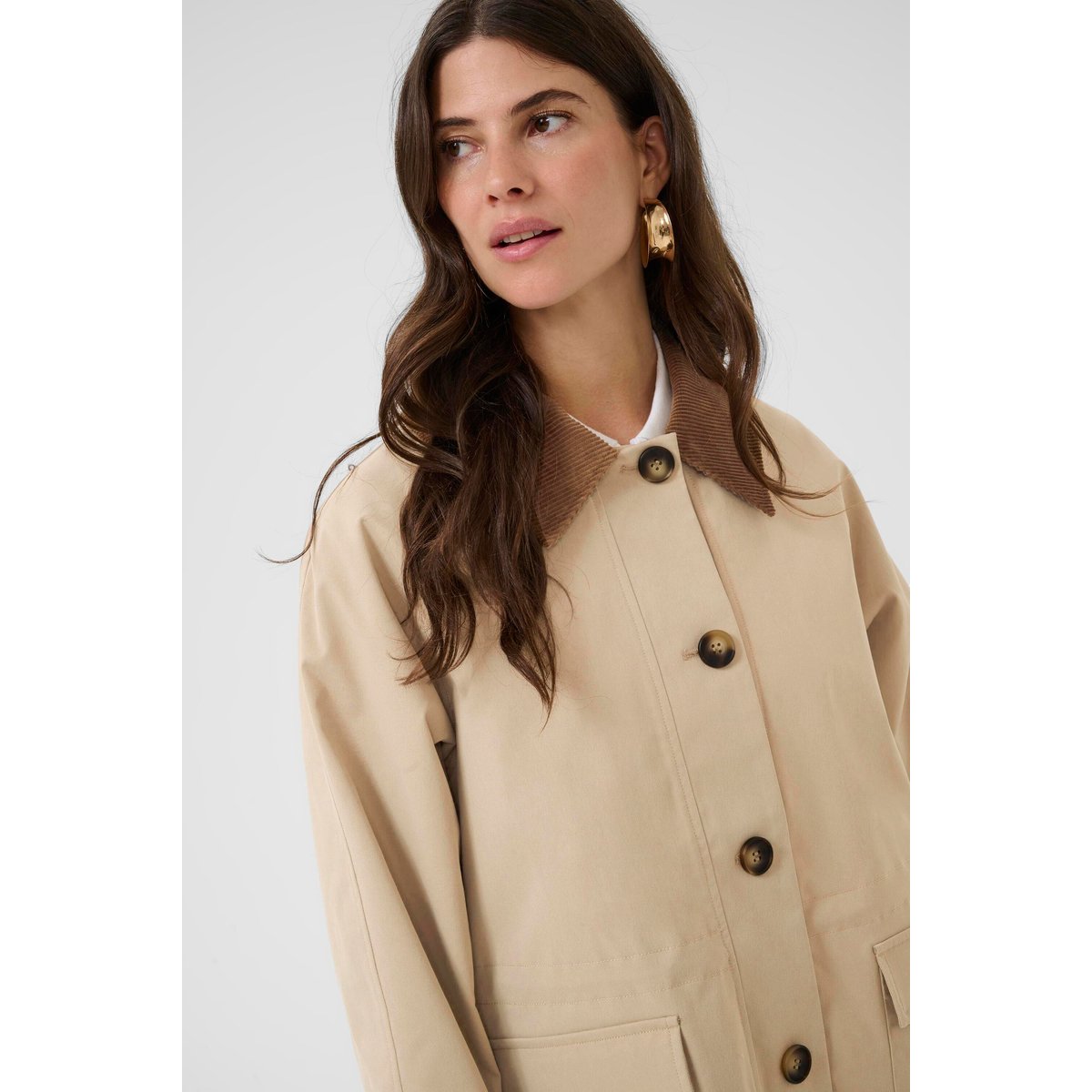 Manteau beige savannah tan, CREAM