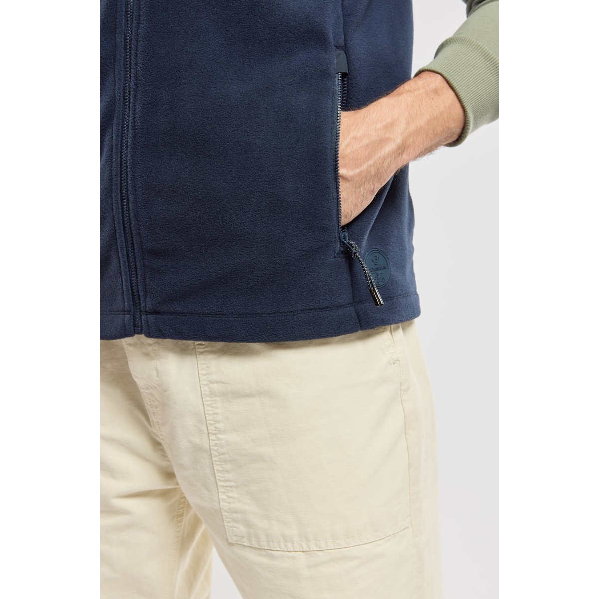 Polaire sans manche PERIA navy, BERMUDES