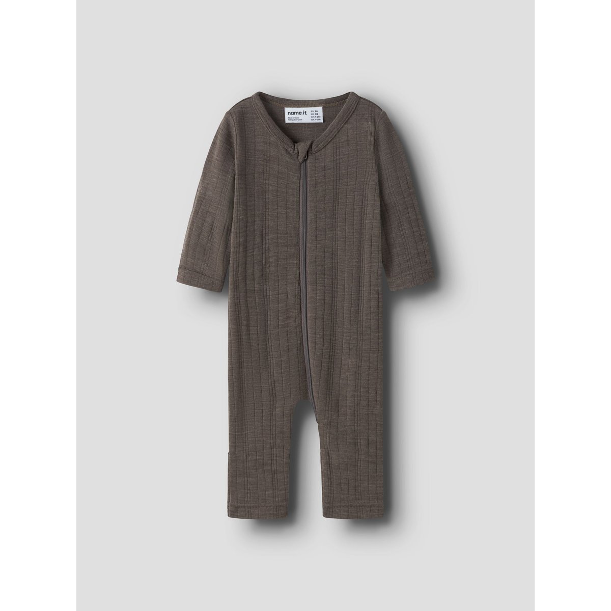 Grenouillère gris - morel, NAME IT