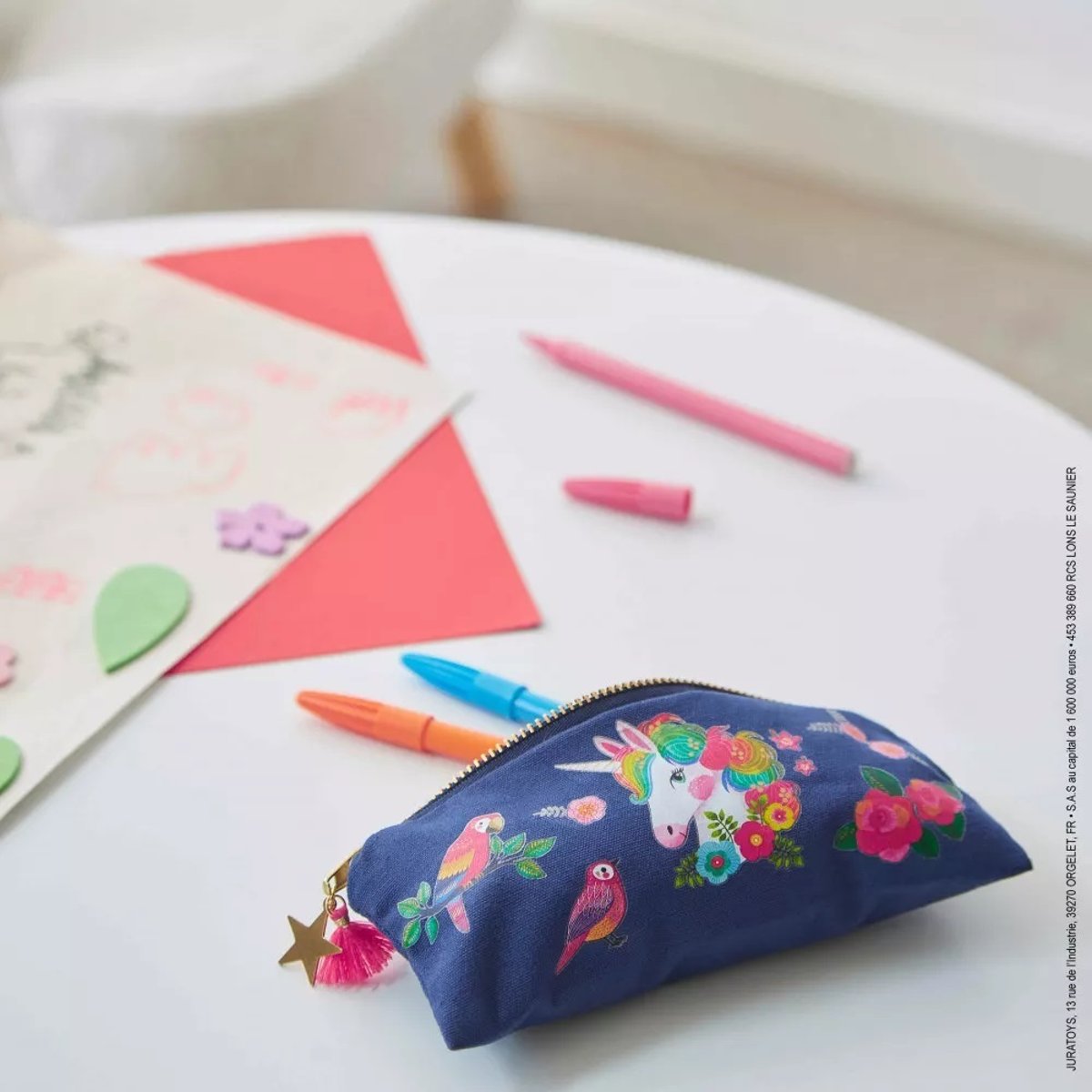 Kit Créatif - Trousse à décorer bleu, JANOD