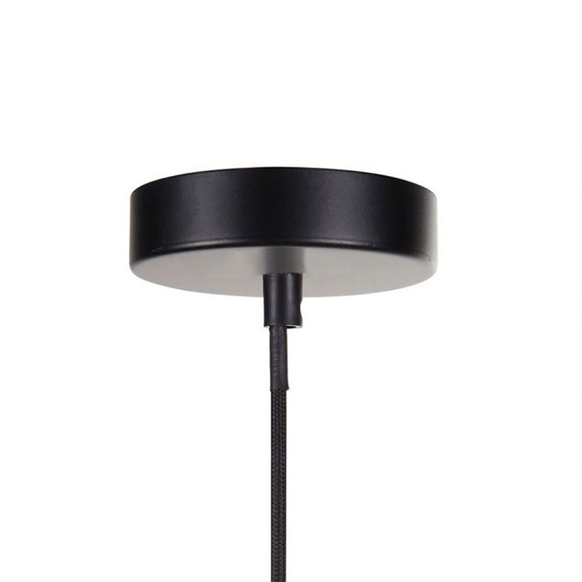Suspension Métal Noir Doré Corazon noir, DECORATIE