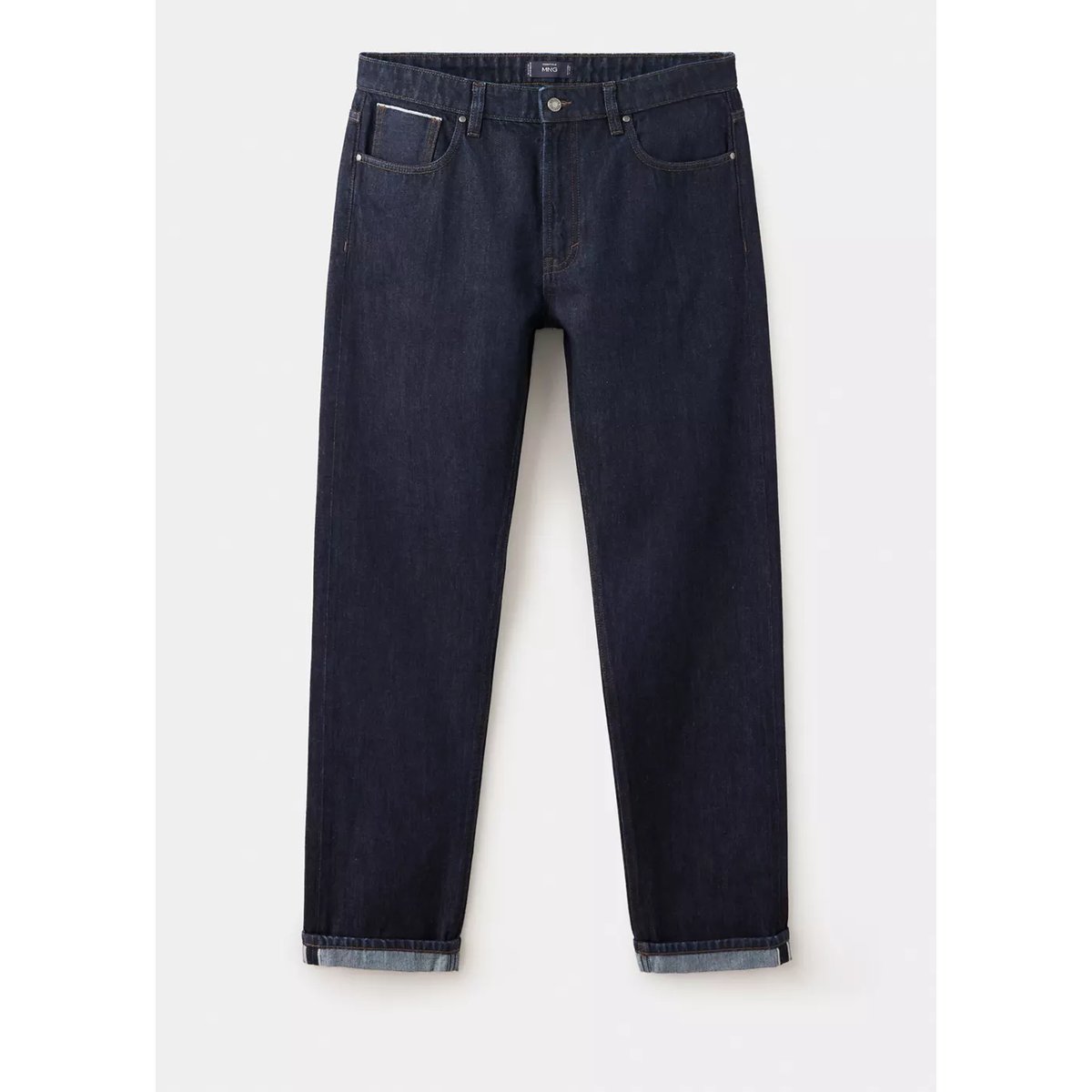 Jean regular fit 100 % coton bleu, MANGO MAN
