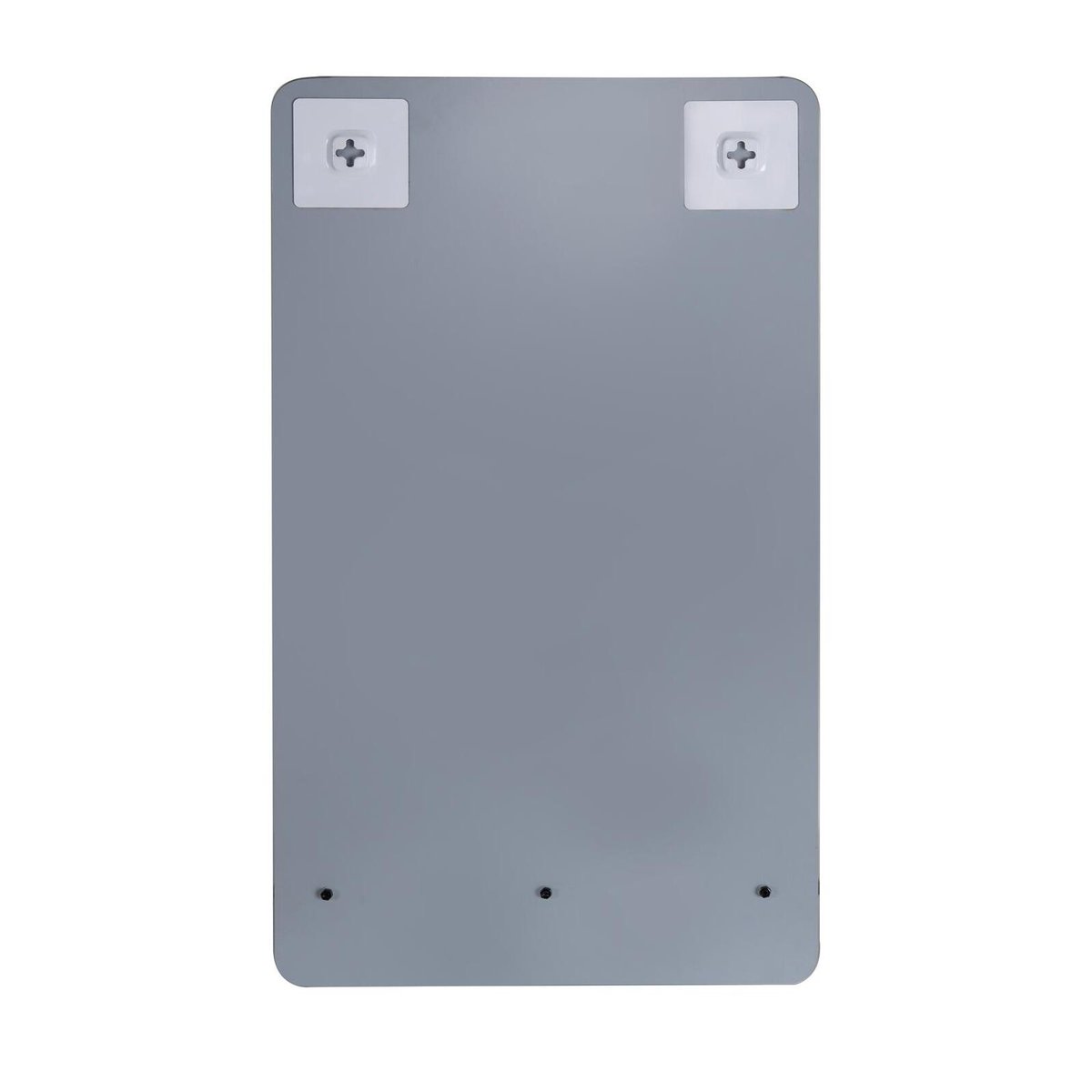 Ensemble lave-mains avec robinet chromé et miroir HAMPTON blanc brillant, MOB IN