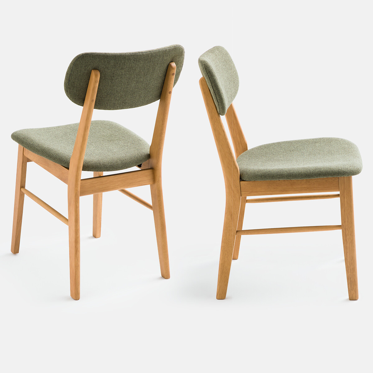 Set di 2 sedie vintage, Selyn verde, LA REDOUTE INTERIEURS