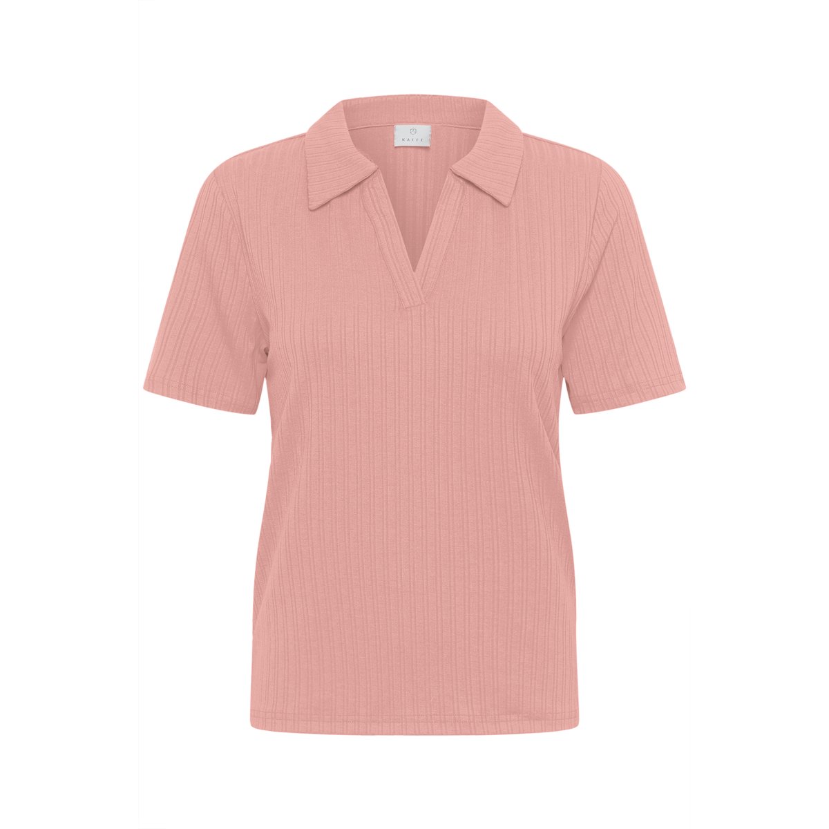T-shirt rose misty rose cc, KAFFE