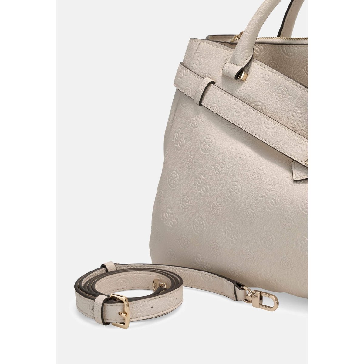 Sac Bandoulière Logo Ella gris clair, GUESS