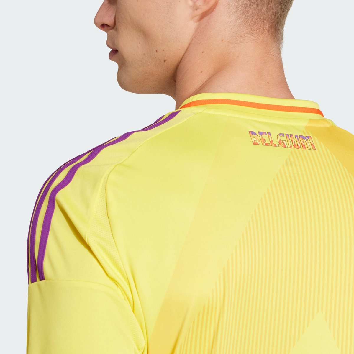 Maillot Extérieur Belgique 25 (Équipe Féminine) Maillot Extérieur Belgique 25 (Équipe Féminine) impact yellow, adidas Performance