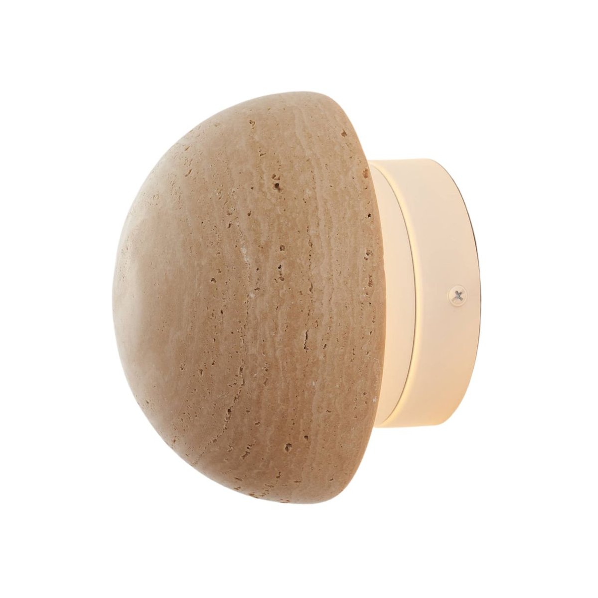 Applique en pierre naturelle à LED - ELVIN beige, KOSILUM