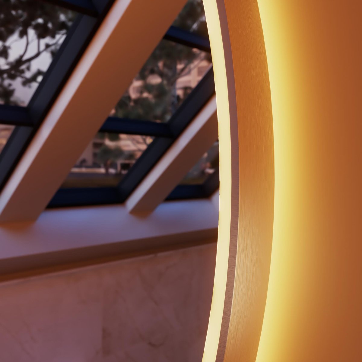 Miroir lumineux, NEO FRAME argent, SENSEA