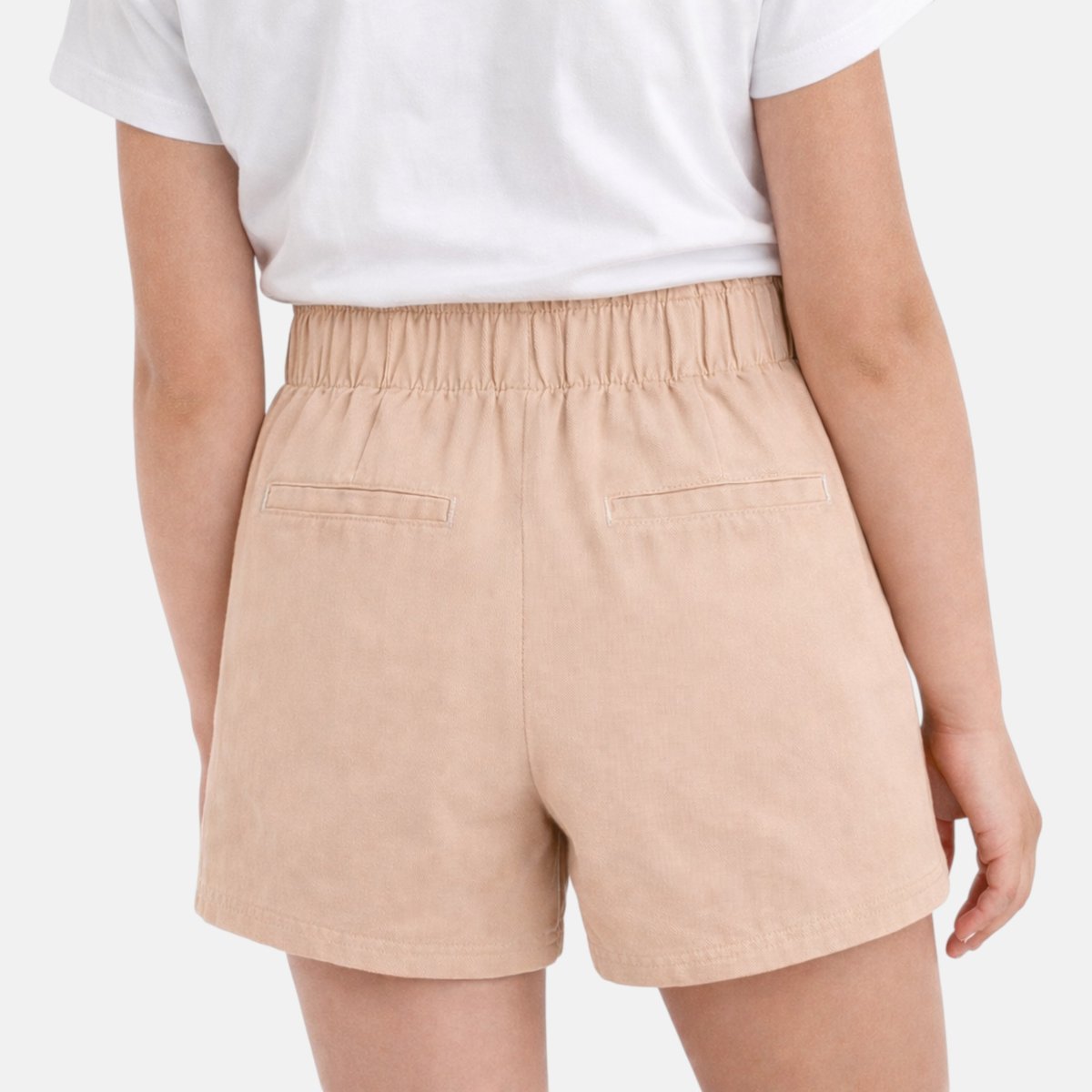 Short à pinces, fermeture boutonnée et poches CHIC rose, LEE COOPER