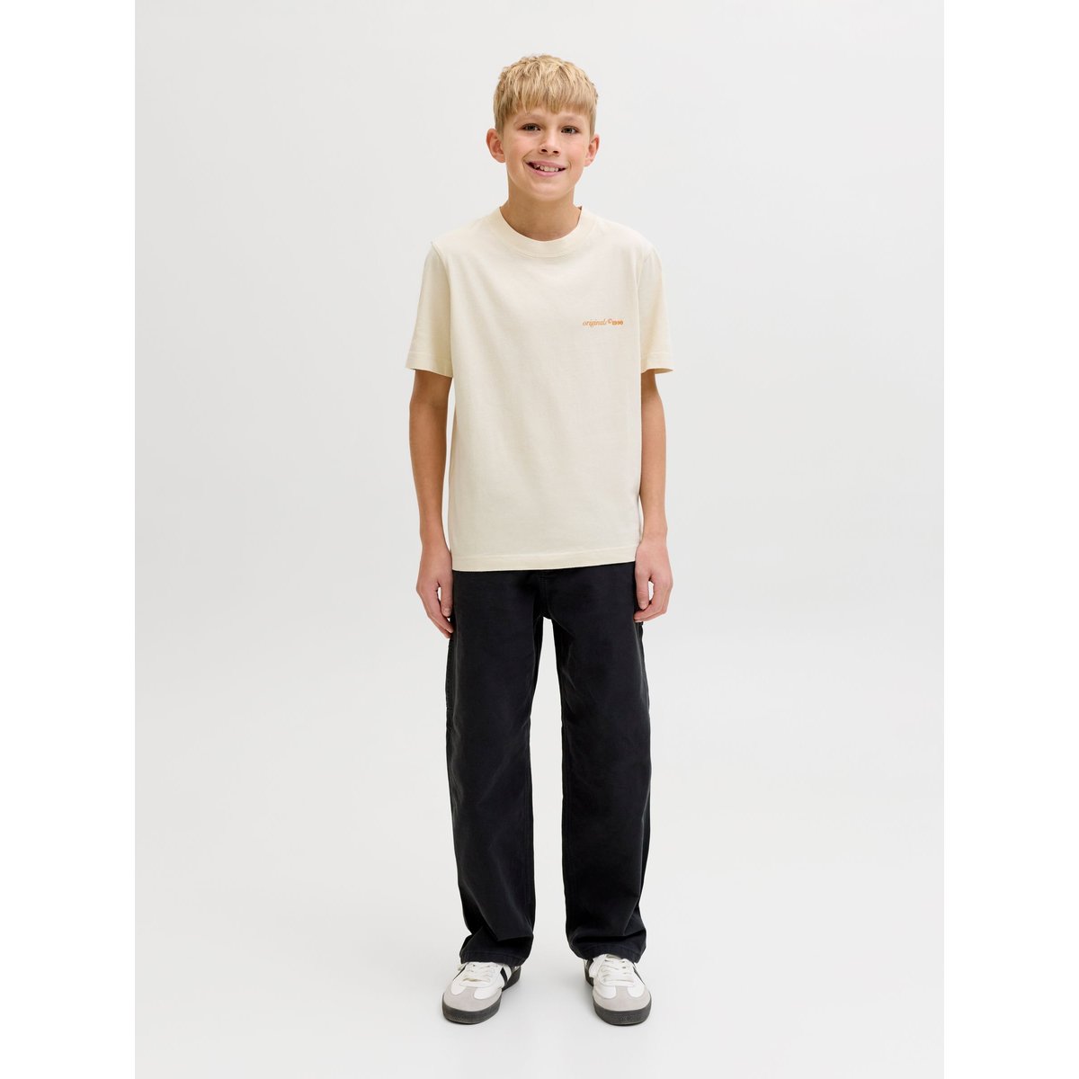 Pantalon black 1, JACK & JONES JUNIOR