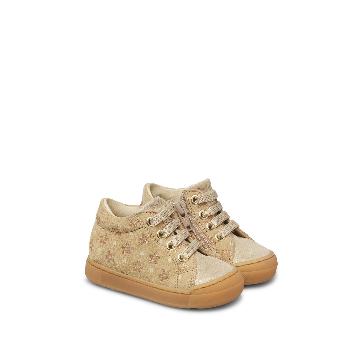 Baskets en suède SNOPES ZIP beige-platin-, FALCOTTO