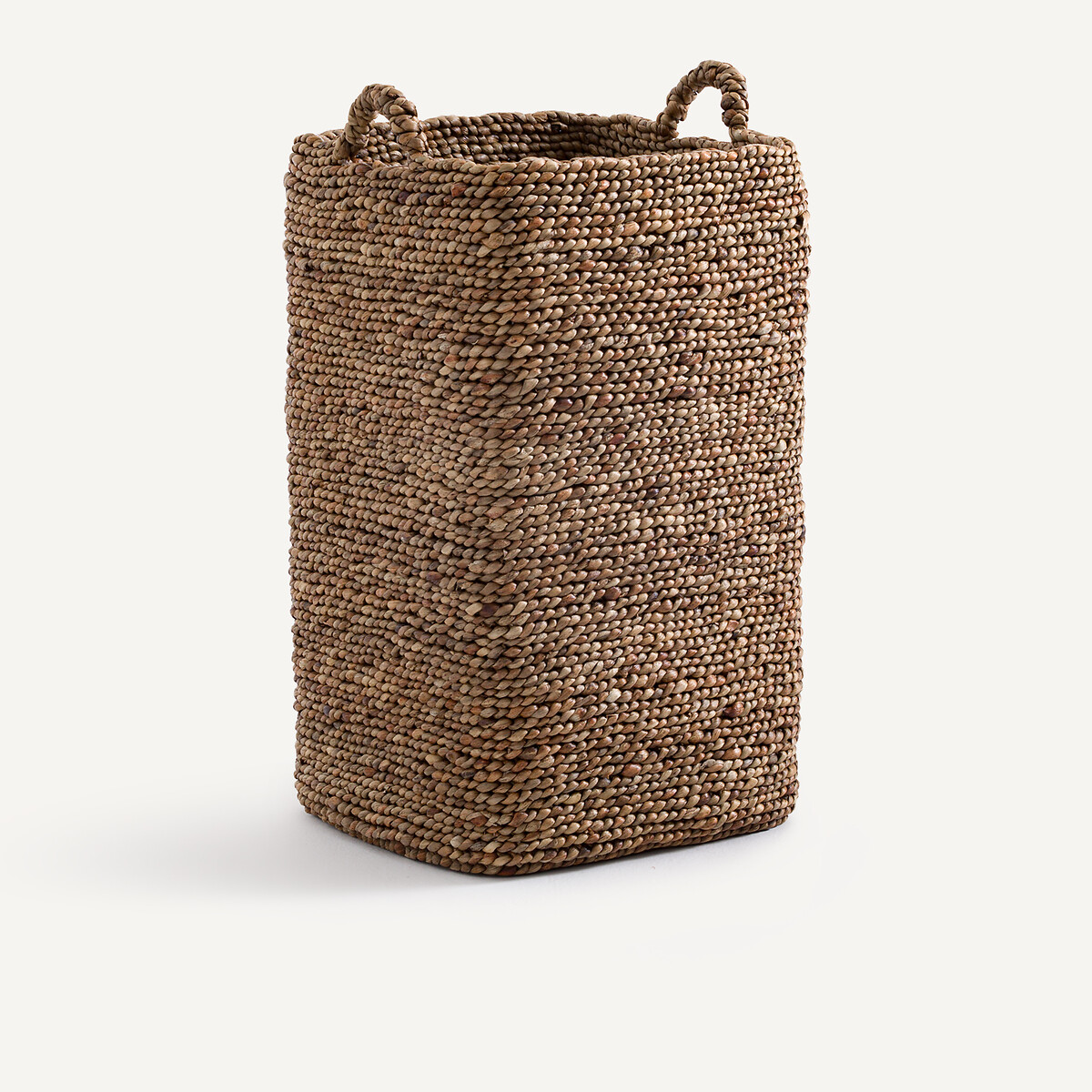 Panier tressé en jacinthe d'eau, grand modèle, RAGA naturel, AM.PM