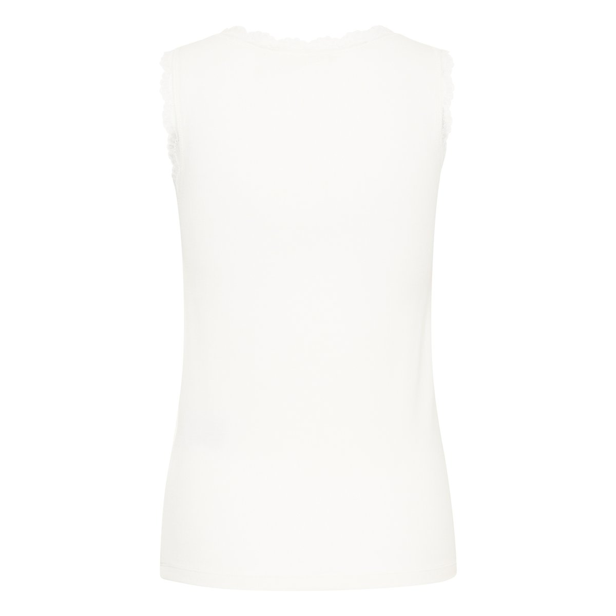 Jersey sans-manches blanc snow white, CREAM
