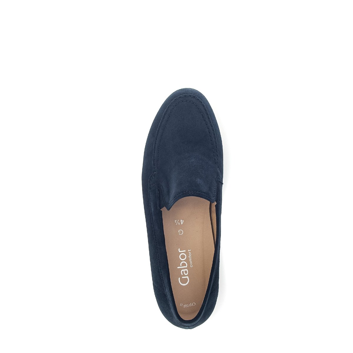 Ballerines en  à talon compensé bleu, GABOR