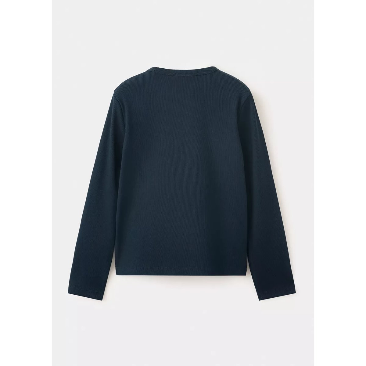 T-shirt manches longues ouverture bleu marine, MANGO KIDS