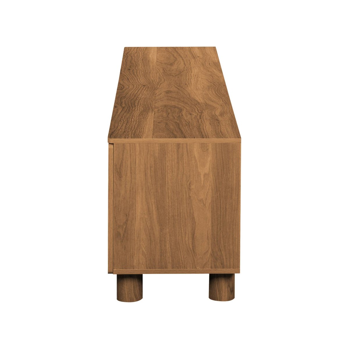 Meuble TV décor bois 4 portes 180cm AYANA bois de noisetier, SWEEEK