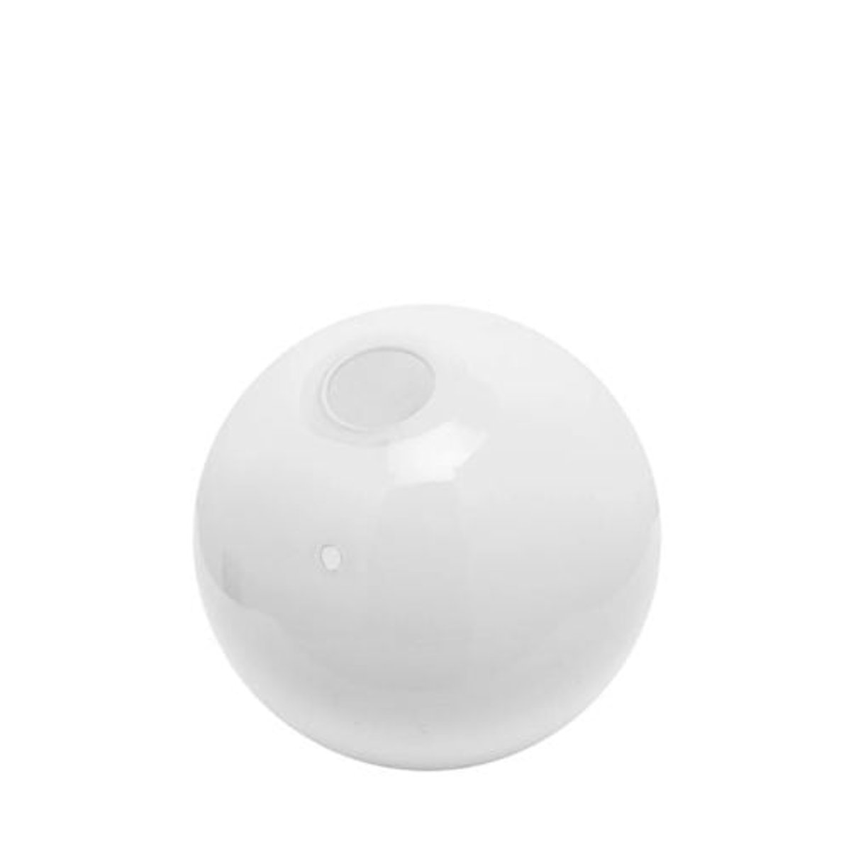 Vase décoratif à suspendre en verre H12 blanc, SIA DECO