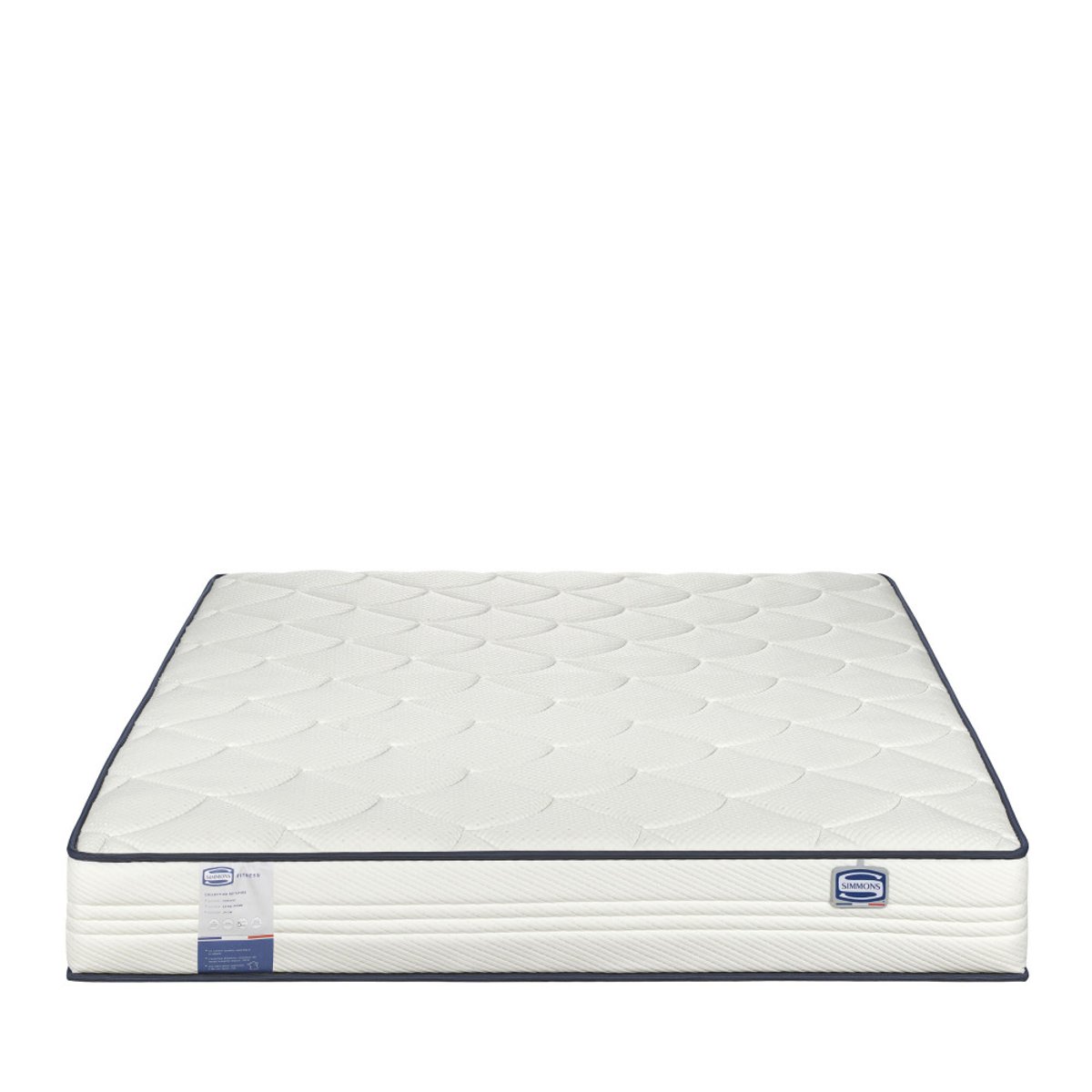 Matelas 100% ressorts, accueil ferme- FITNESS couleur unique, SIMMONS