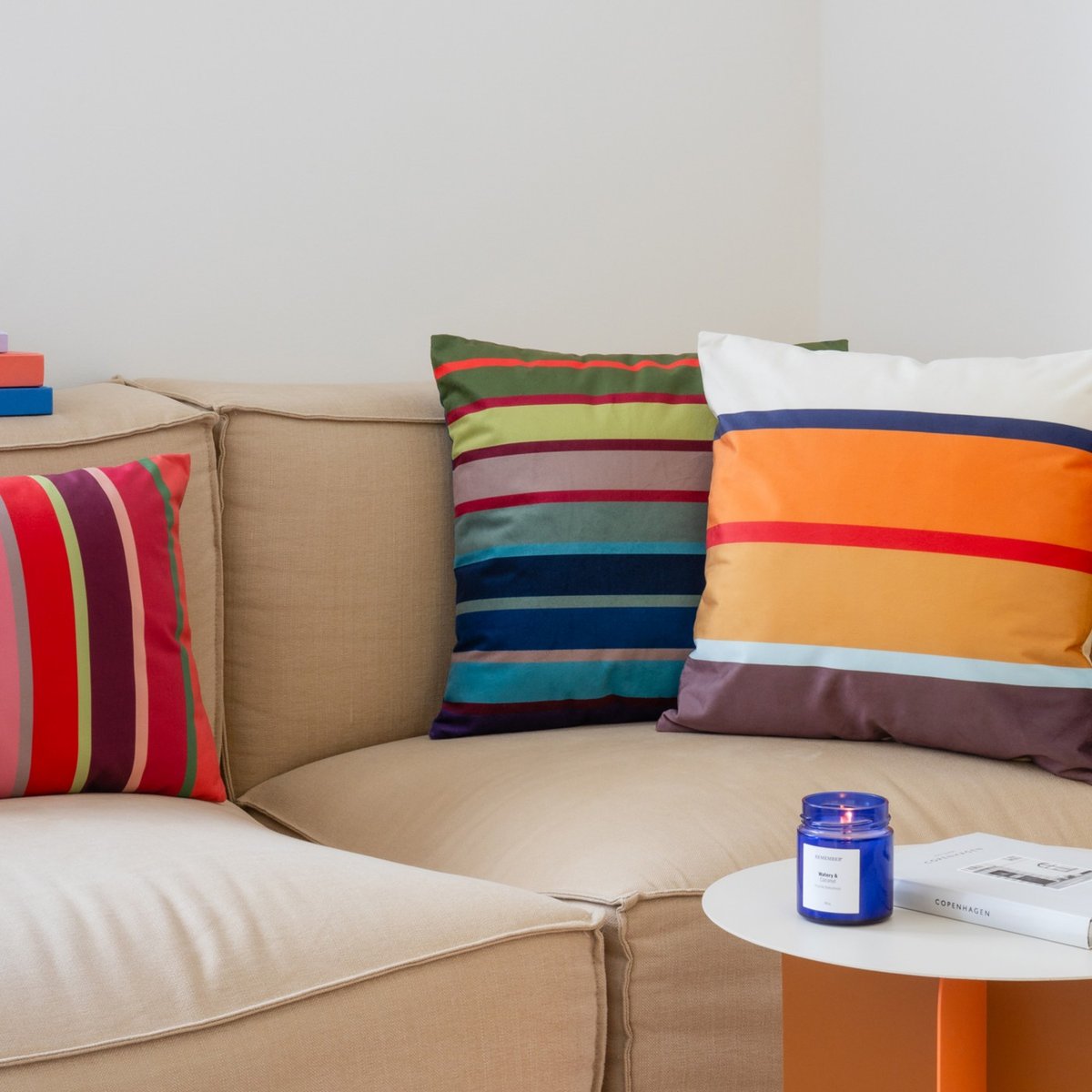Coussin Zaza 45 x 45 cm multicolore, REMEMBER