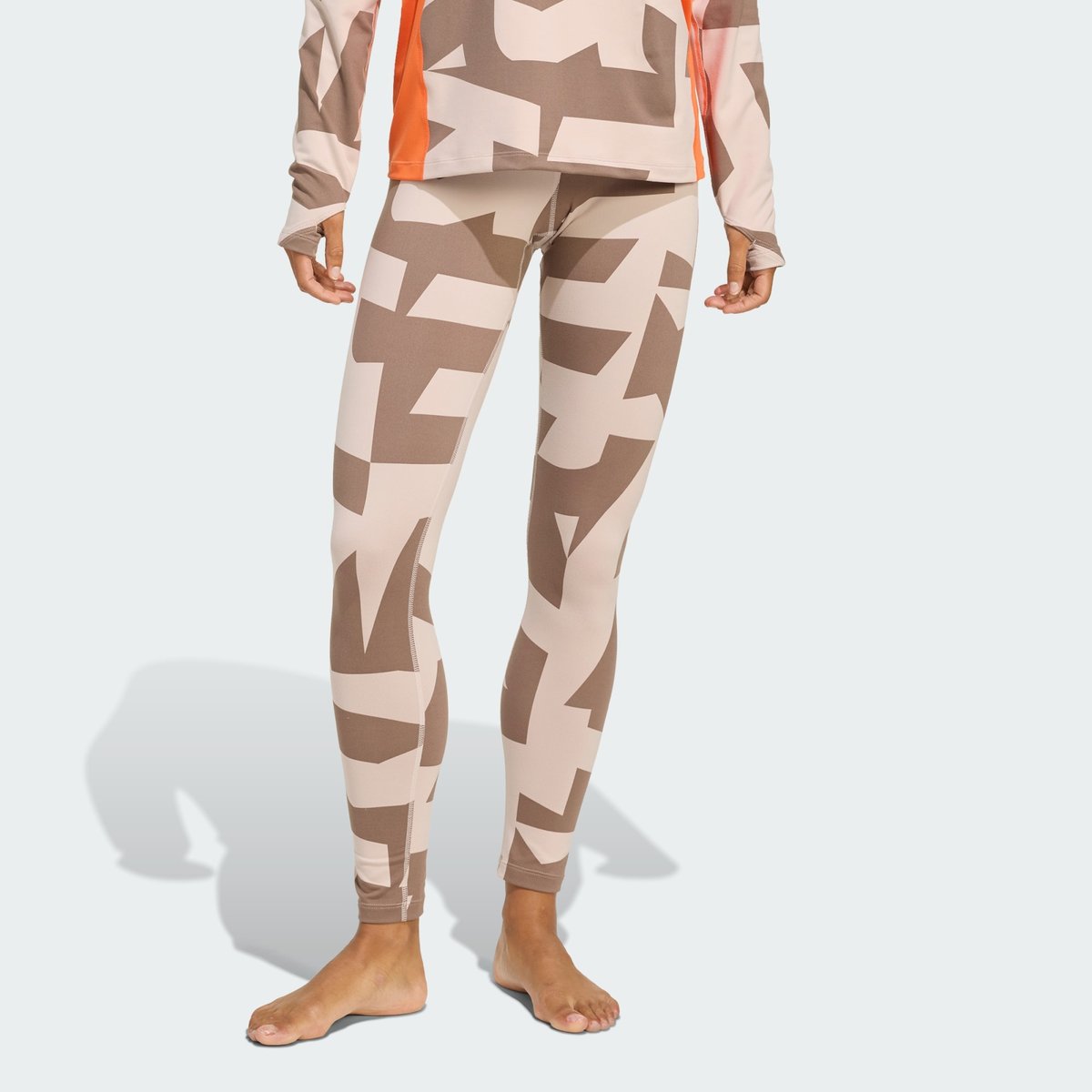 Tight Première Couche Multi-Synthétique Tight Première Couche Multi-Synthétique wonder taupe, adidas Performance