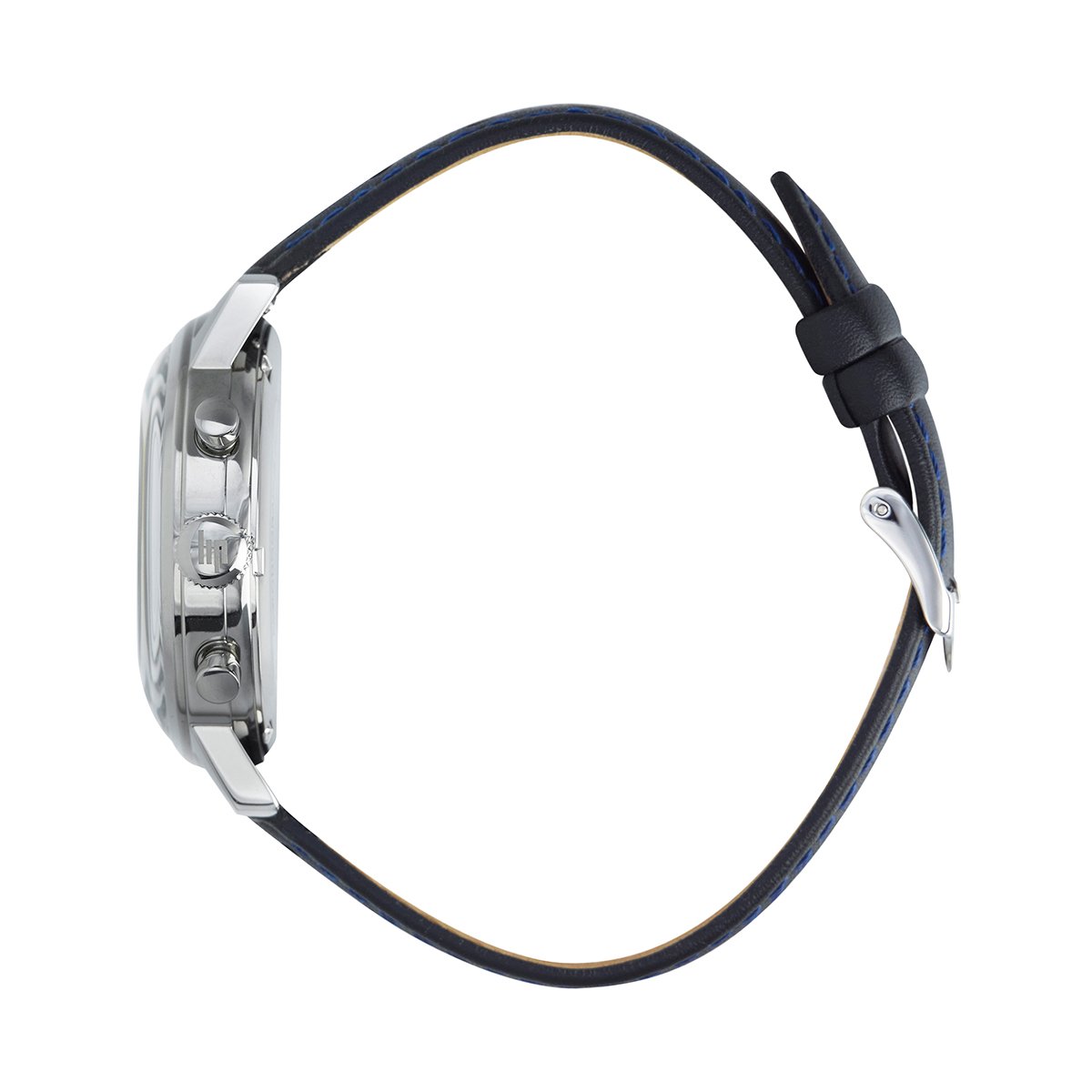Montre Analogique RALLYE argenté argenté noir, LIP