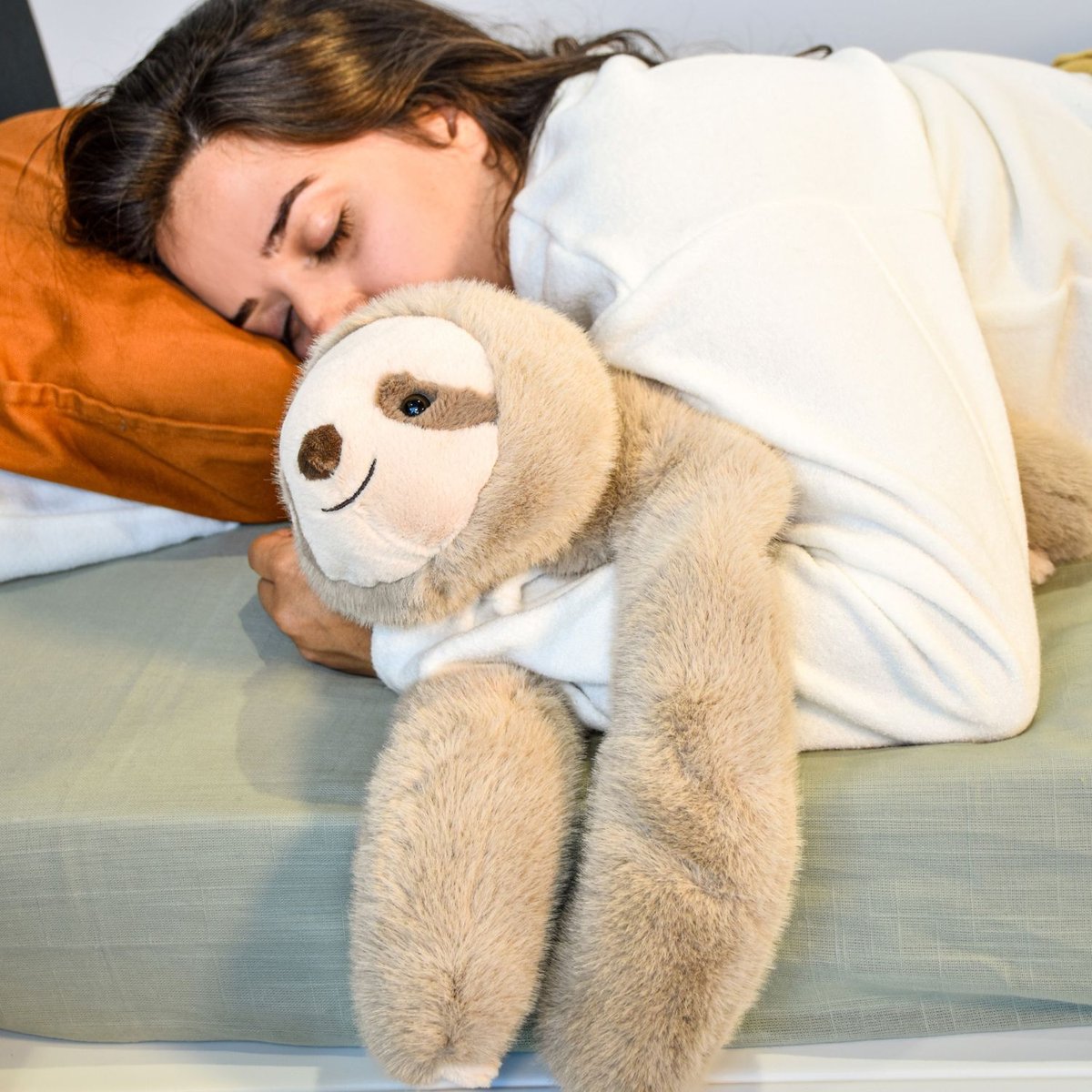 Peluche PODCOLL beige, HISTOIRE D'OURS