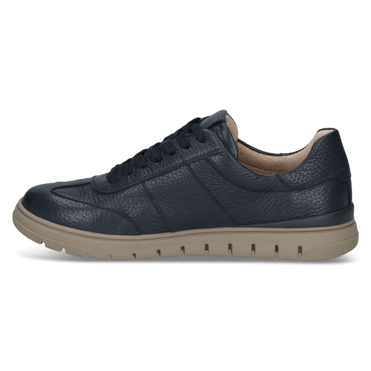Basket en cuir bleu, CAPRICE