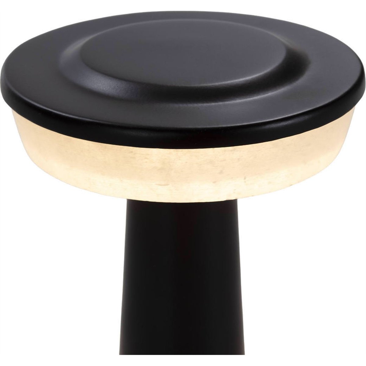 Lampe de table portable en albâtre bronze vieilli et naturel, RECOLLECTION