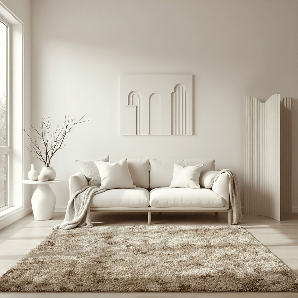 Tapis moderne LEOPARD beige, FLAIR RUGS