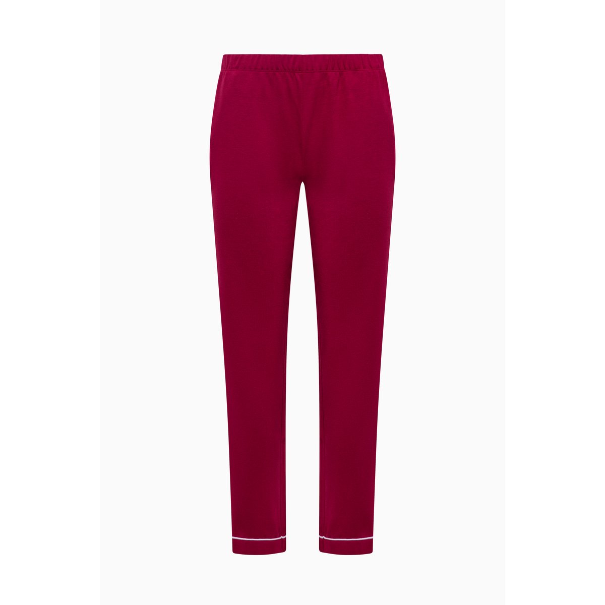 Pyjama pantalon top manches longues TARA rouge, LISCA