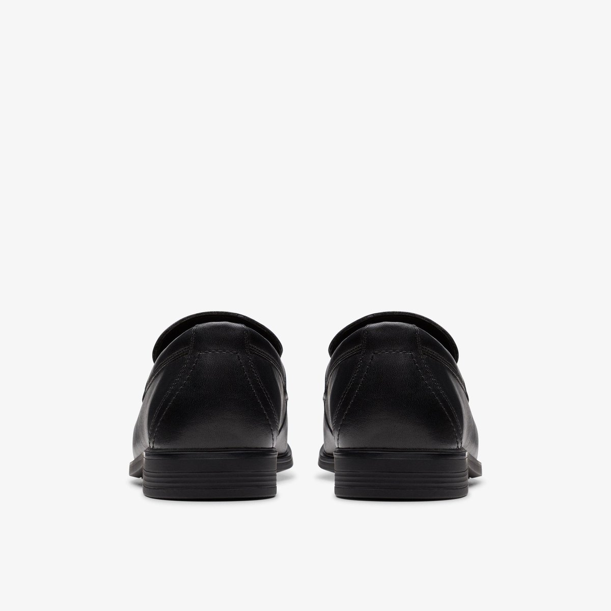 Mocassins Cuir Coupe Large JONWIN CRAFT Y noir, CLARKS