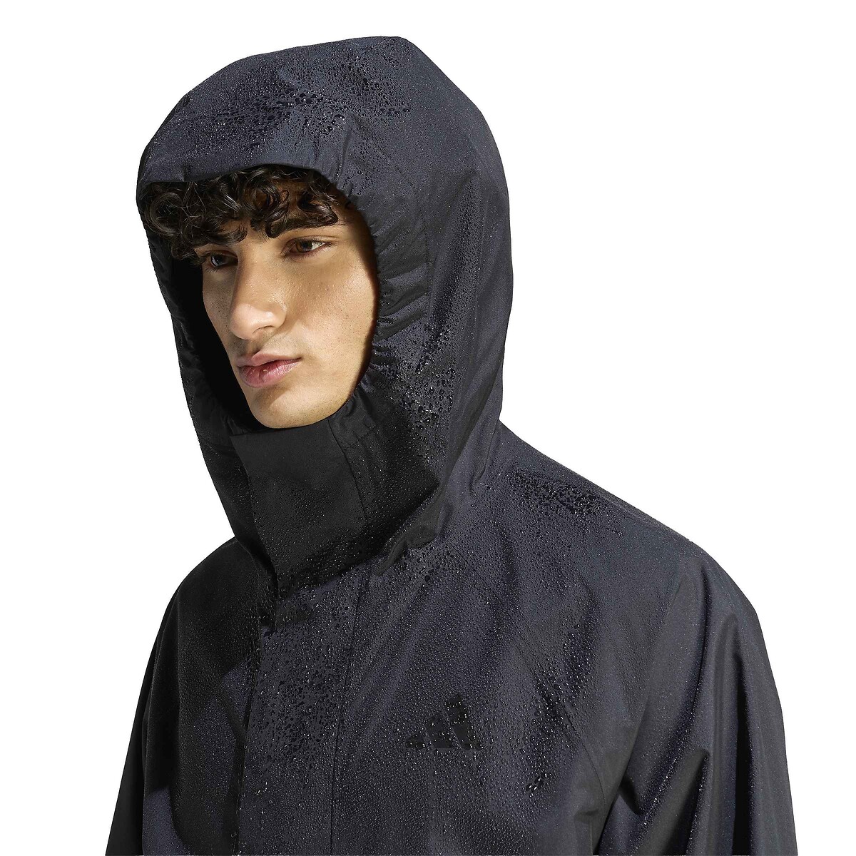 Veste à capuche, loose fit, ESSENTIALS noir, ADIDAS SPORTSWEAR