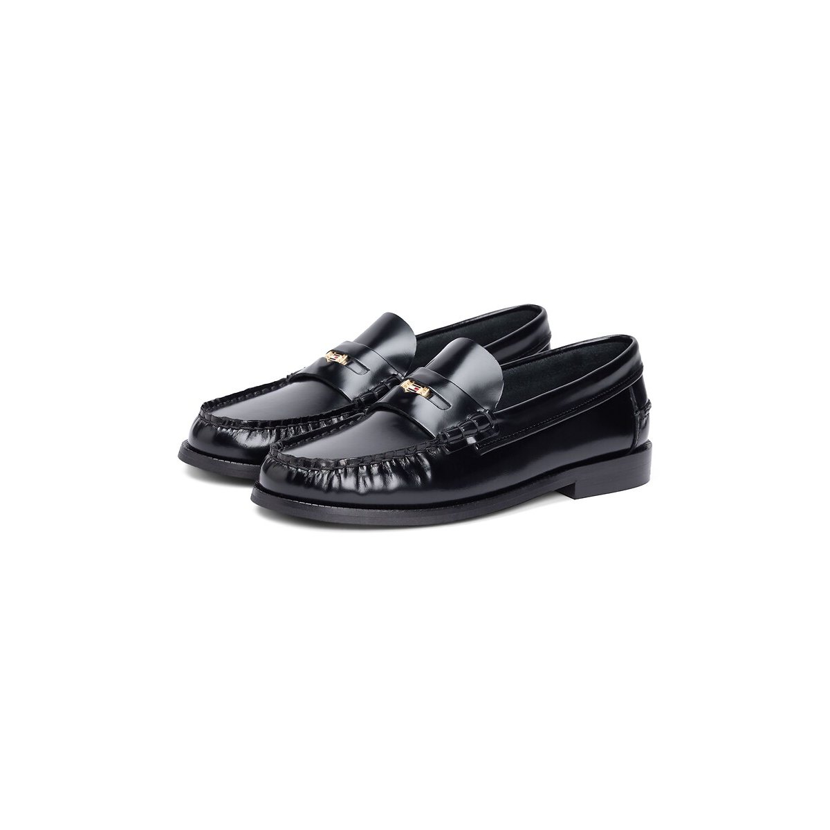 Penny Leather Loafers black, TOMMY HILFIGER