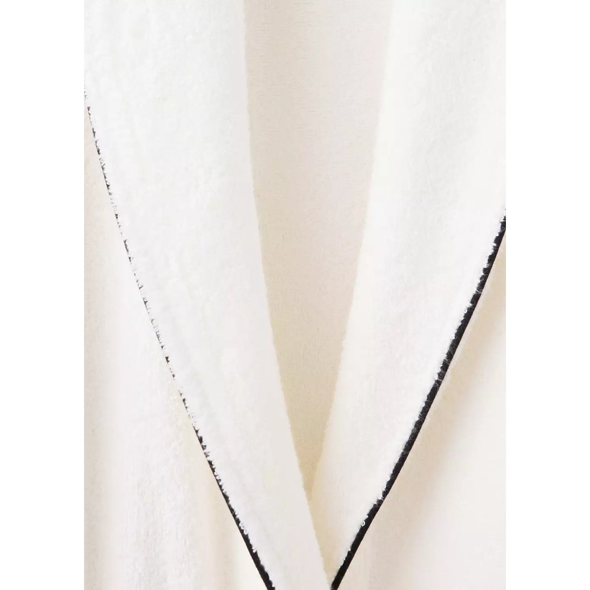 Peignoir 100 % coton blanc, MANGO HOME